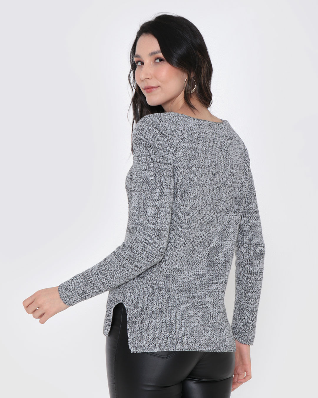 Blusa-Tricot-Cy8596-Gola-V---Mescla-Claro