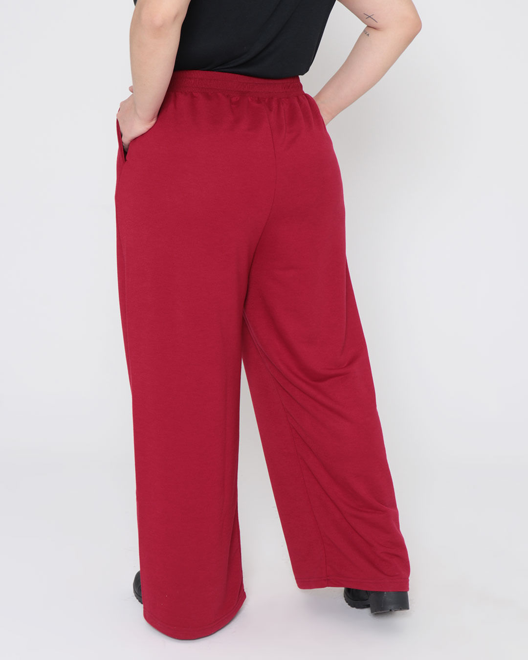Calca-8398pl-Pantalona-Moletinho-Com-Fri---Vermelho-Medio