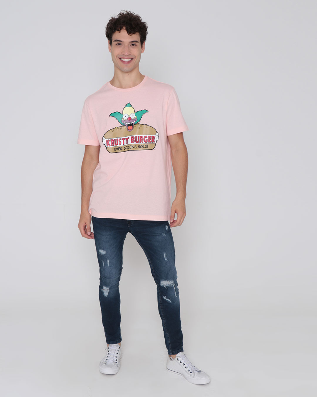 Camiseta-Krusty-Rose-Sim121087---Rosa-Claro