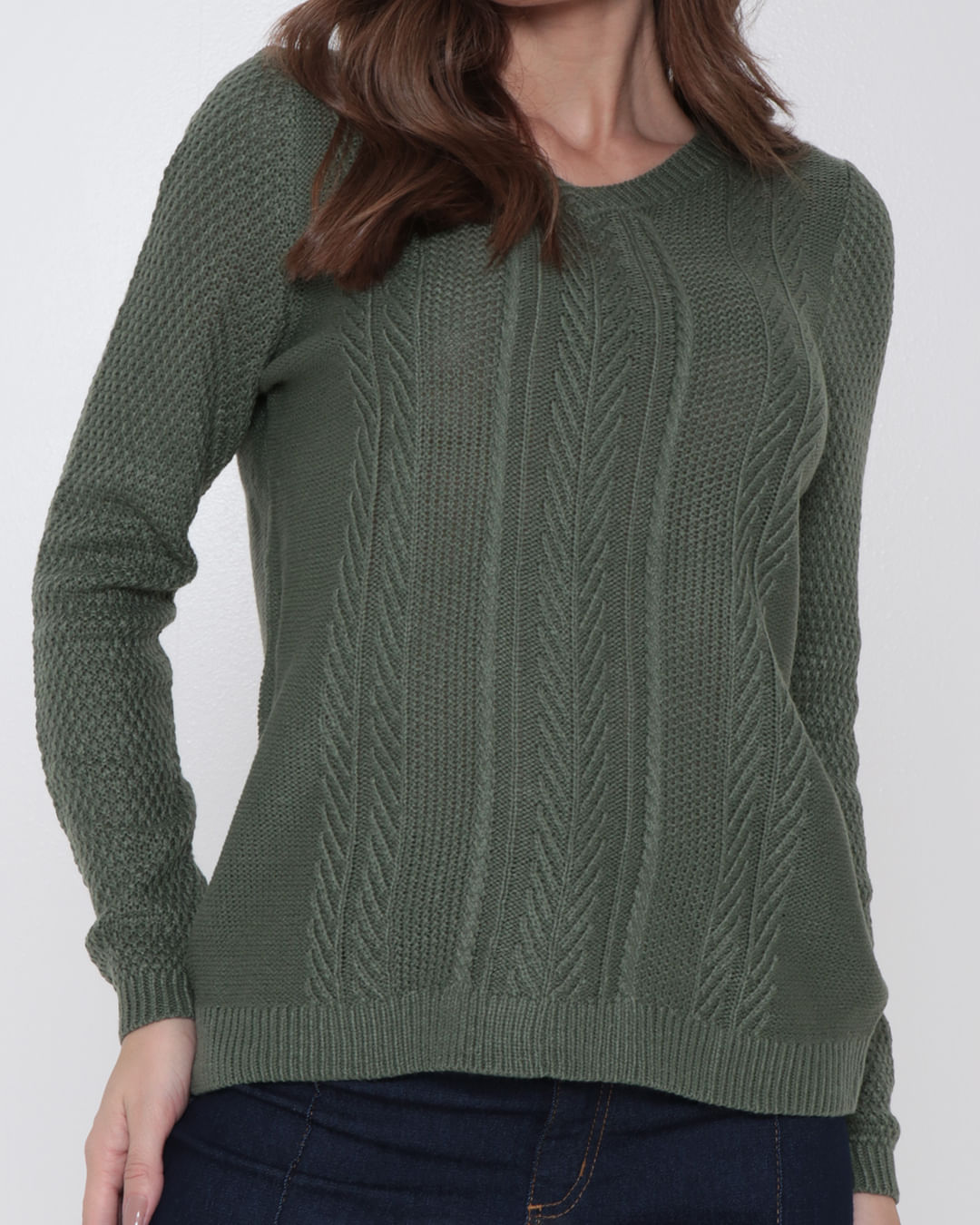 Blusa-Tricot-Cy8872-Gola-V---Verde-Medio
