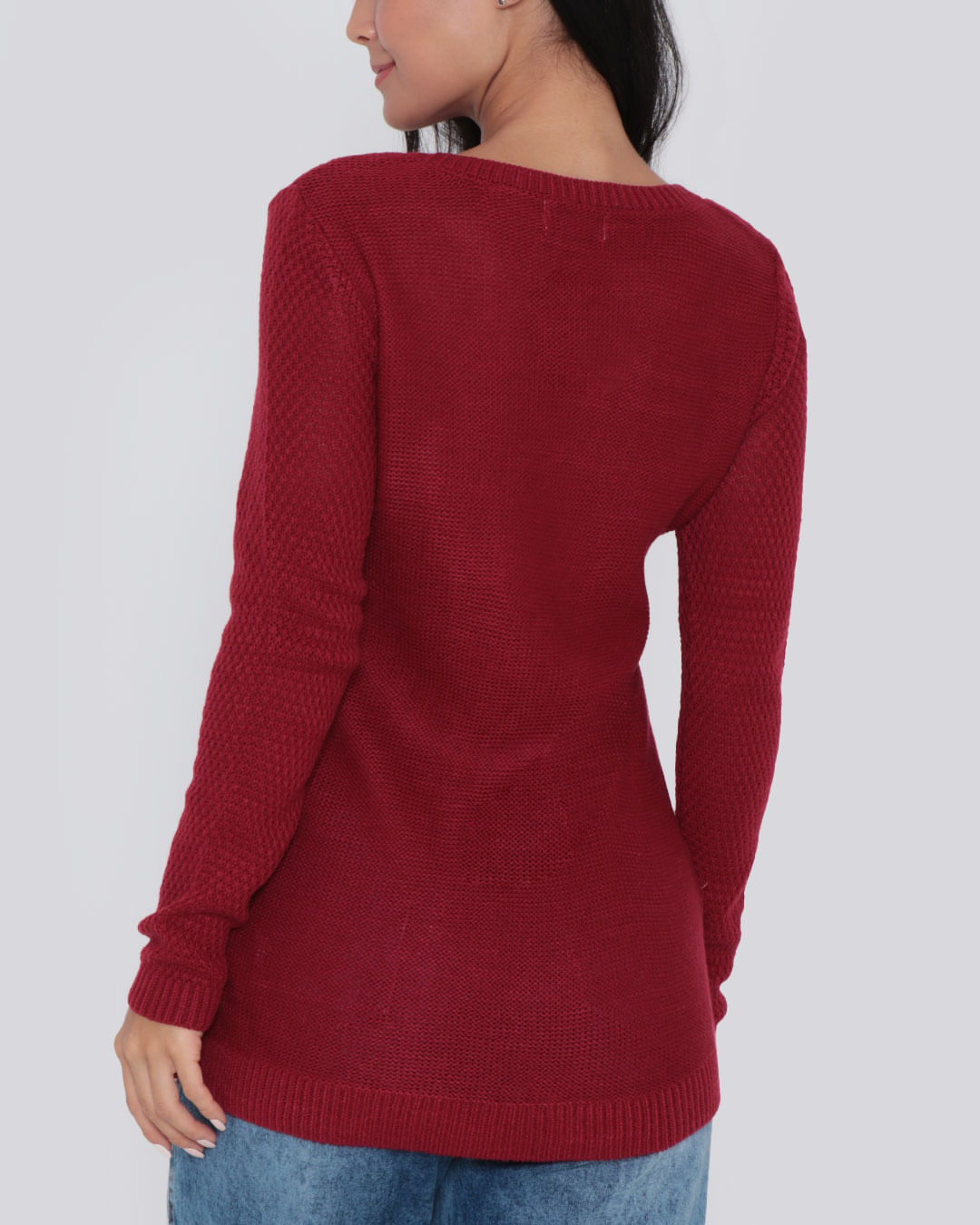 Blusa-Tricot-Cy8872-Gola-V---Vermelho-Medio