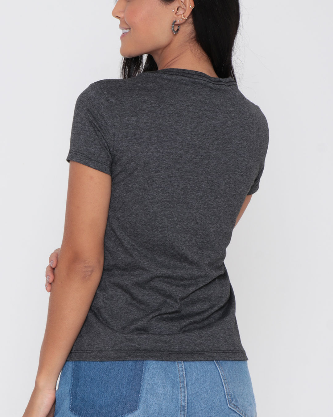 Camiseta-Minnie-Mescla-P9-R1766---Cinza-Escuro