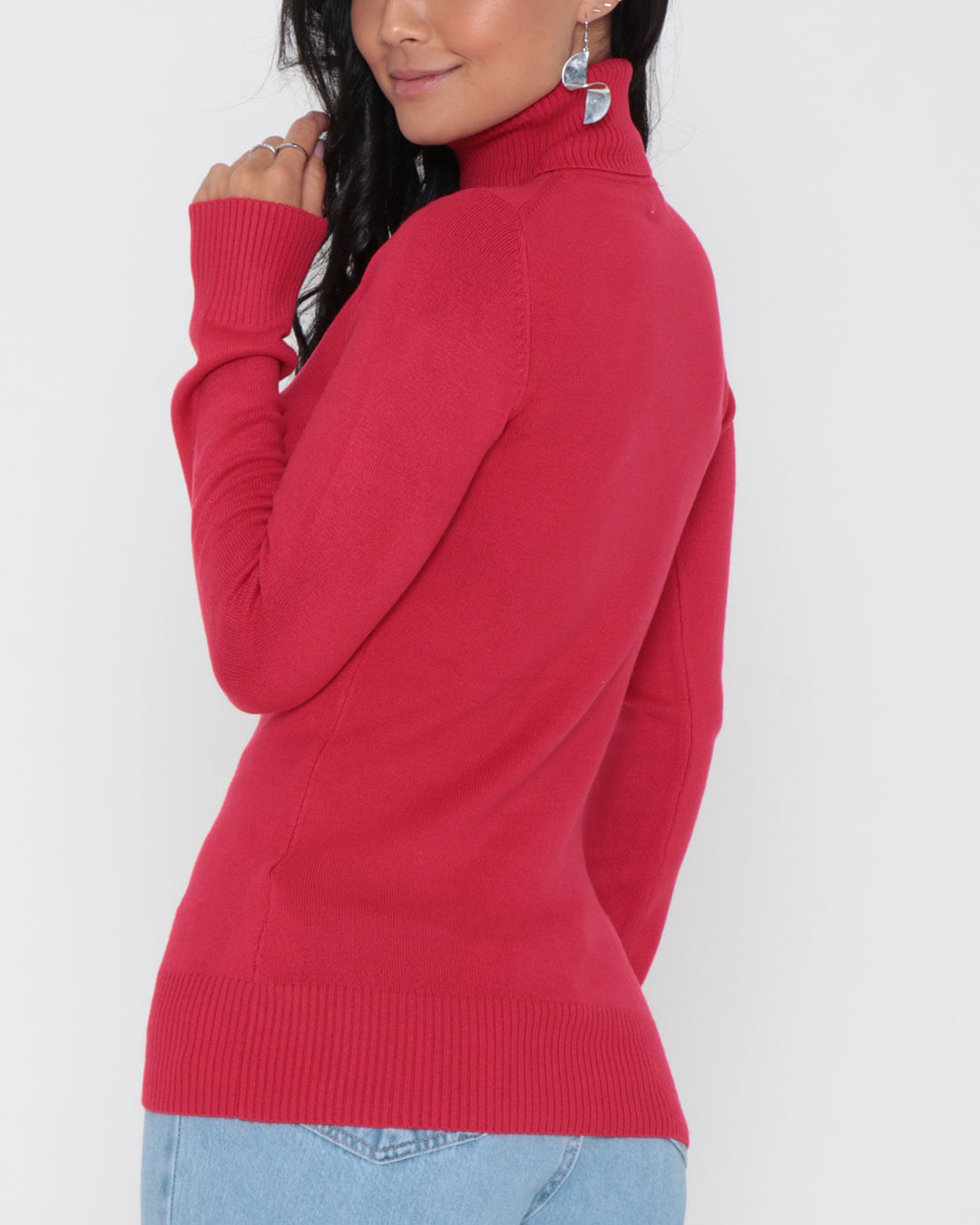 Blusa-Tricot-Cy8706-Gola-Alta---Vermelho-Medio
