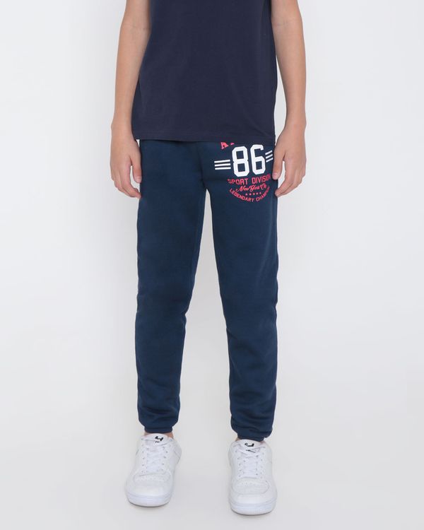Calça Moletom Juvenil Athletic Marinho 12