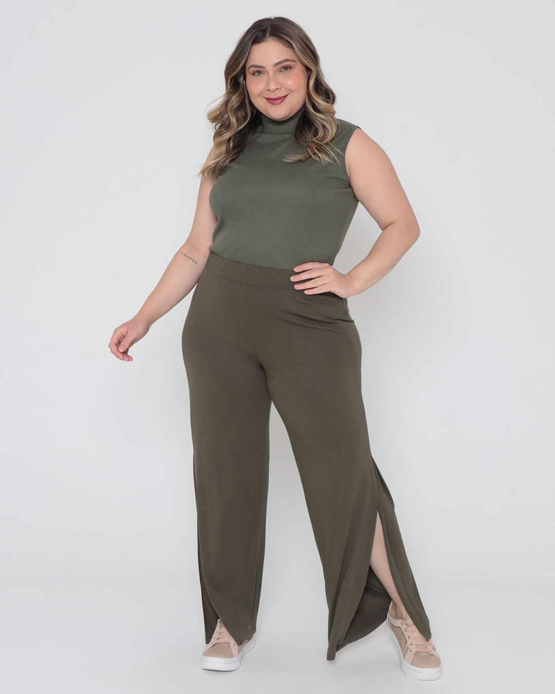 Calca-Pl086-Pantalona-Com-Fenda---Verde-Medio