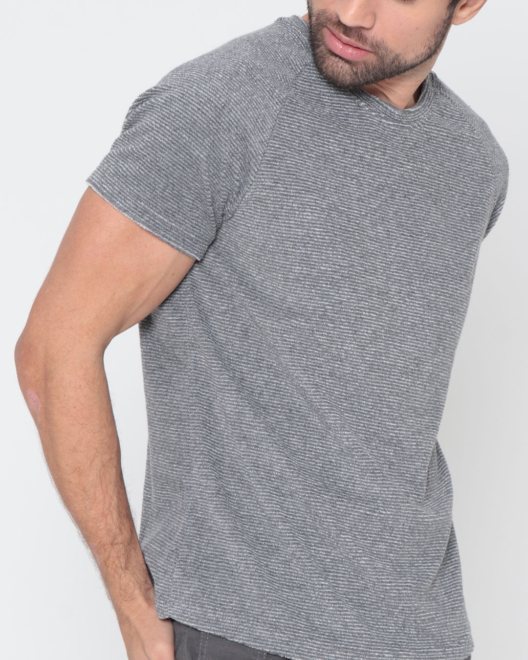 Camiseta-Fashion-8356---Cinza-Listrado