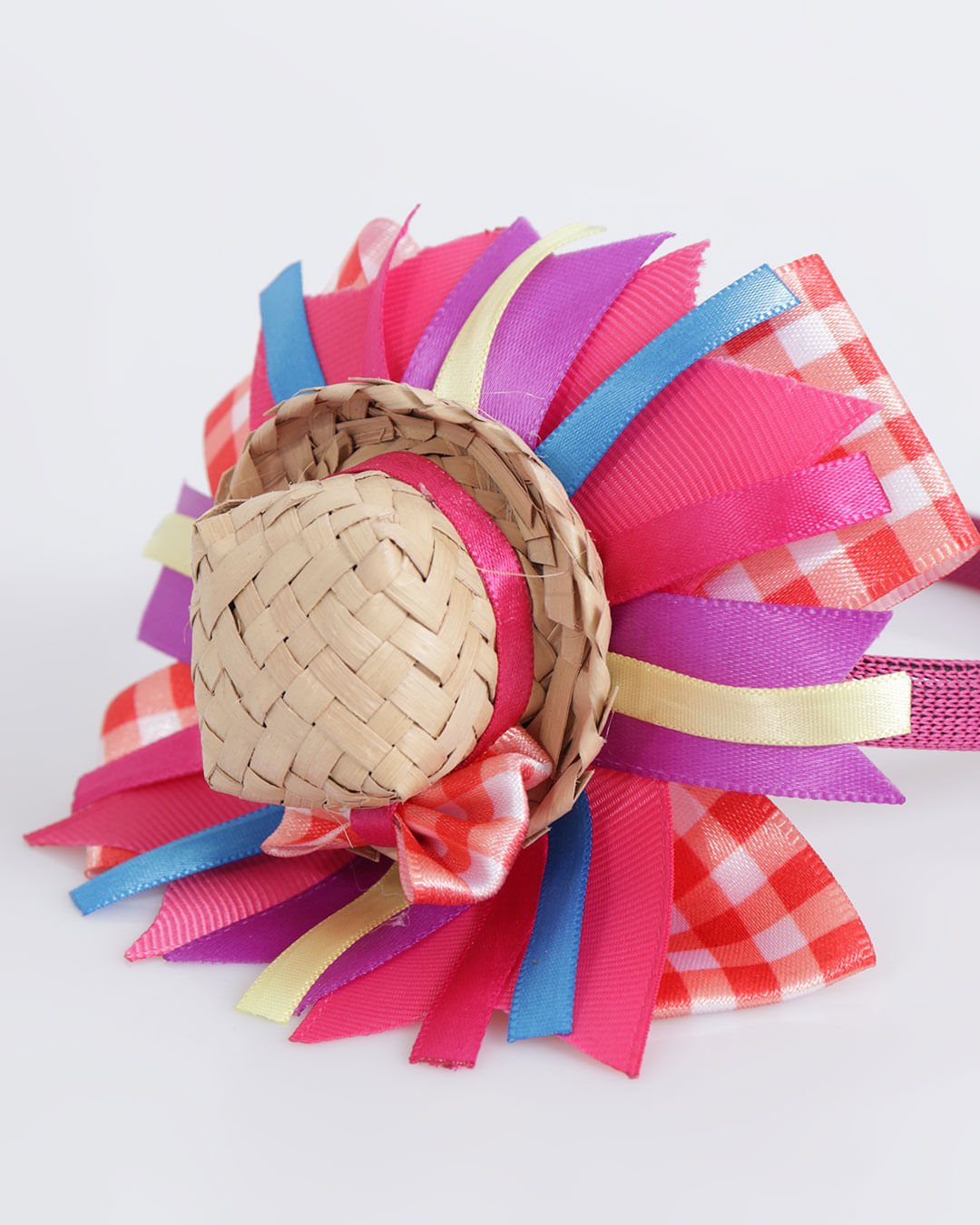 Tiara-Junina-C-Fitas-Infa---Rosa-Medio