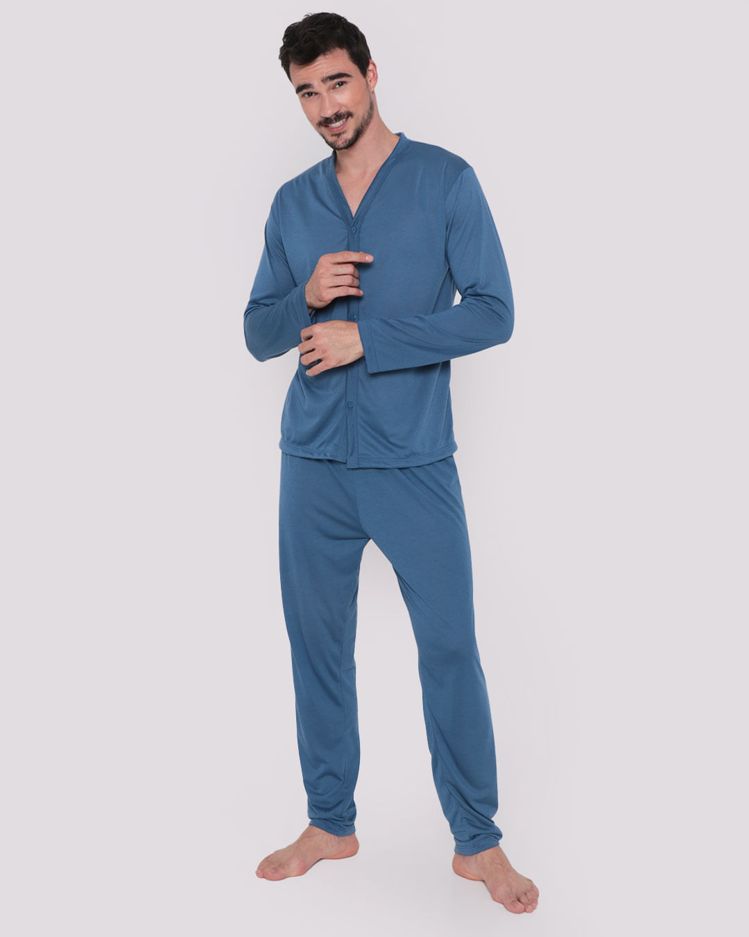 Pijama-Ml-Aberto-67500---Azul-Escuro