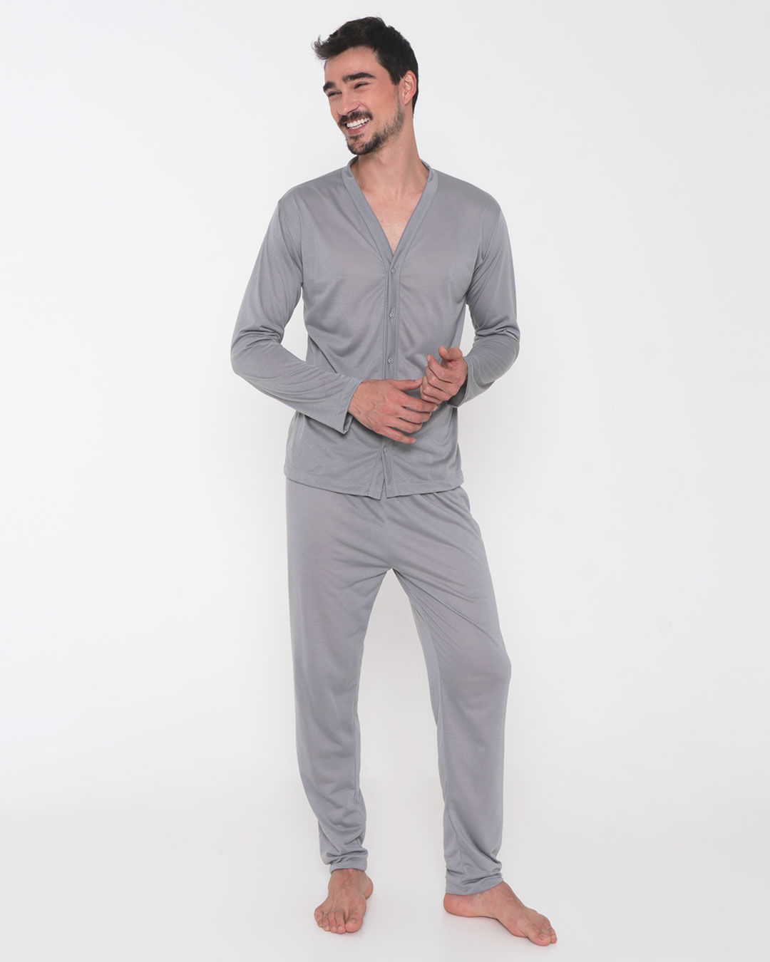 Pijama-Ml-Aberto-67500---Cinza-Claro