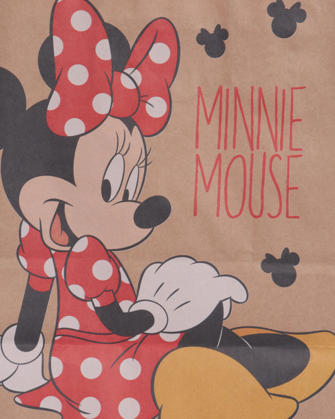 Sacola-Minnie-Kraft-Colors-G-14001195---Marrom-Claro