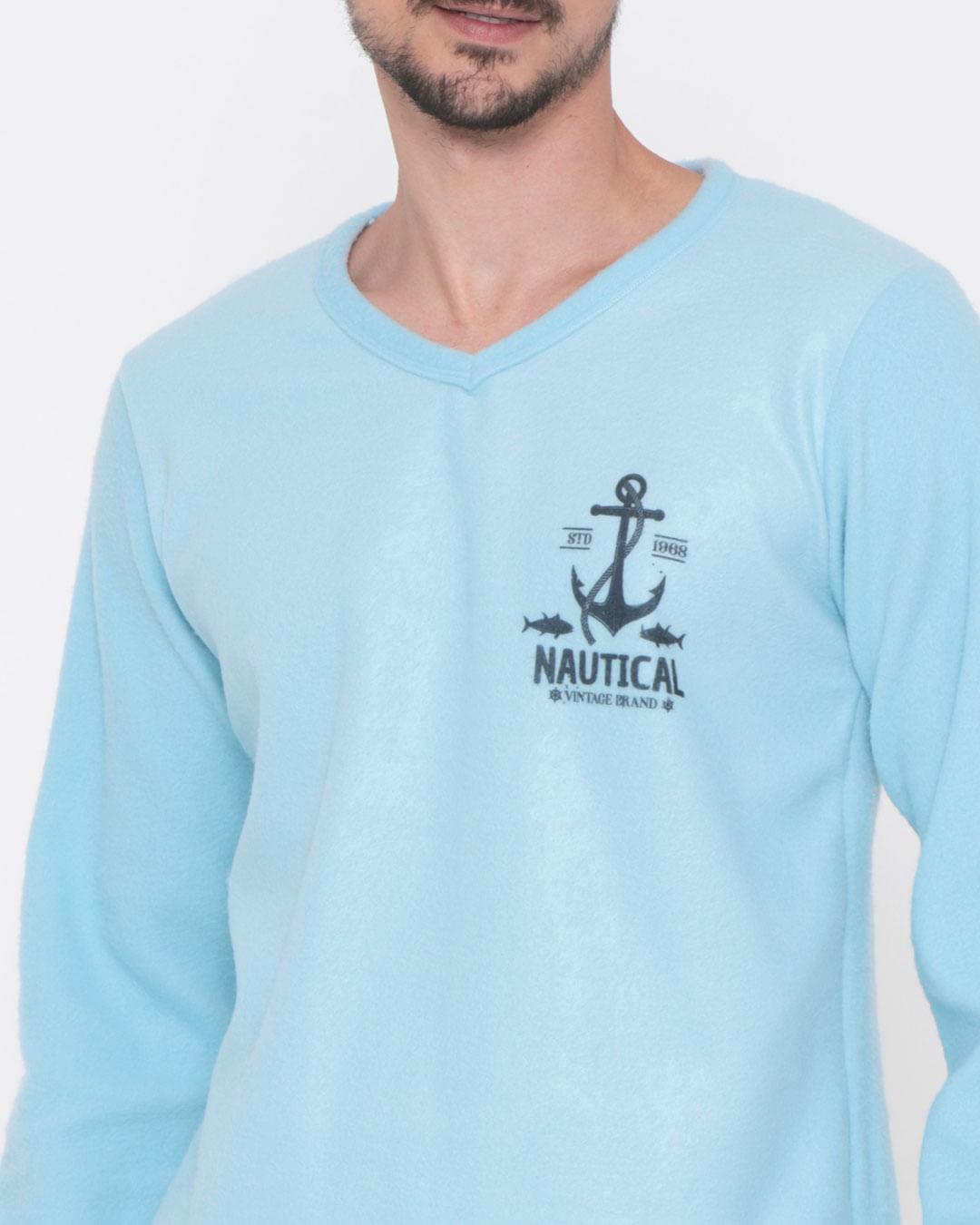 Pijama-Soft-Gola-V-Ref-404-3---Azul-Claro