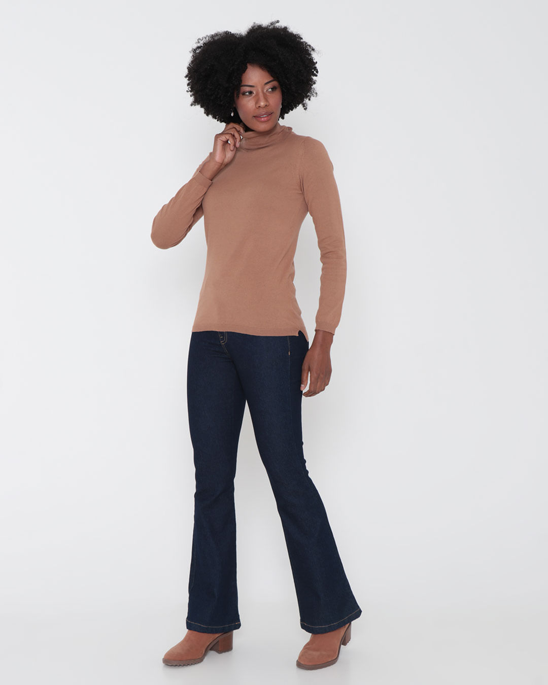 Blusa-Cy9365-Tricot-Gola-Alta---Bege-Escuro