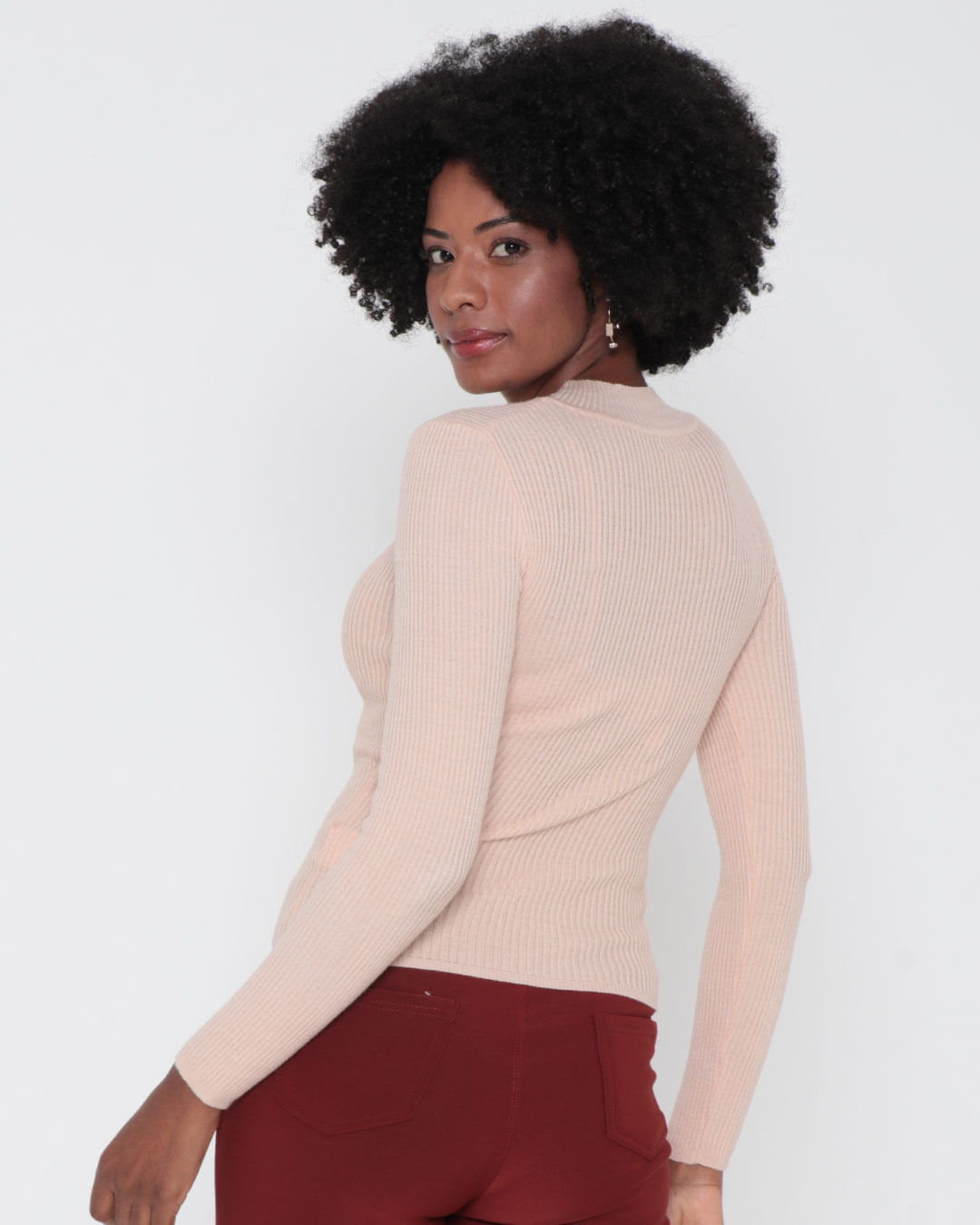 Blusa-Tricot-Cy-8955-Gola-Redonda---Bege-Claro