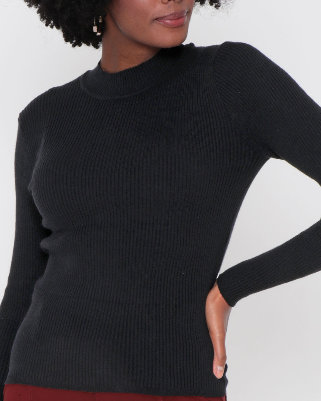 Blusa-Tricot-Cy-8955-Gola-Redonda---Preto