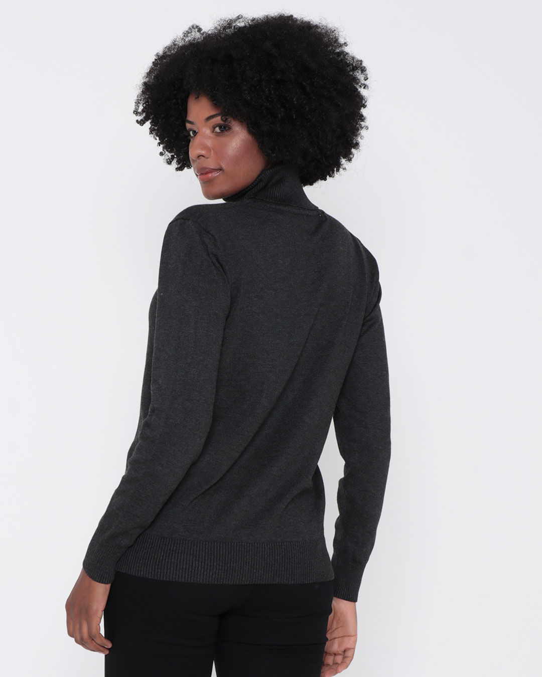 Blusa-Cy9504-Tricot-Gola-Alta---Mescla-Escuro