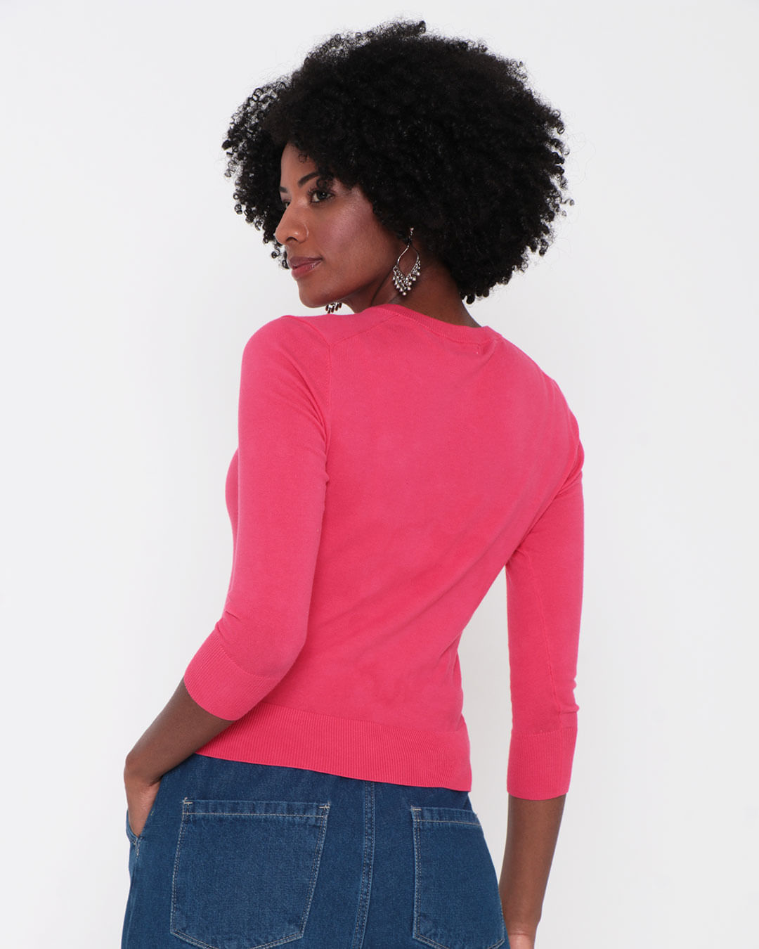 Blusa-Kk0782-Tricot-C-Botoes---Rosa-Medio