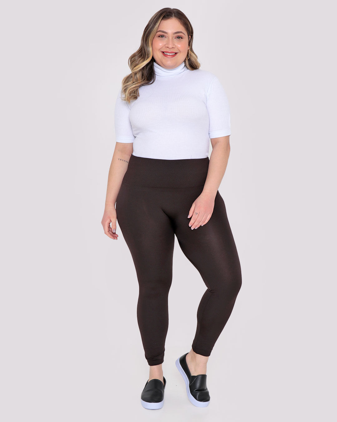 Calca-Legging-Peluciada-Tg-Cltg01---Marrom-Escuro