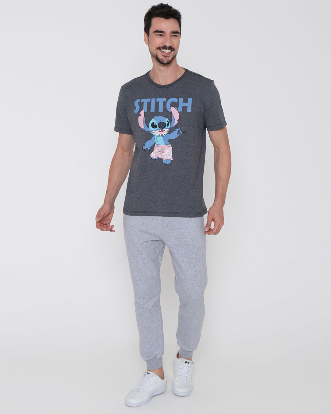 Camiseta-Amc8088-Pto-Stitch-Pgg---Cinza-Escuro