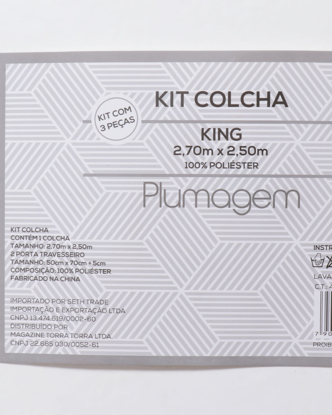 Kit-Colcha-Df-King-Bouti-C-03-Pcs---Cinza-Listrado