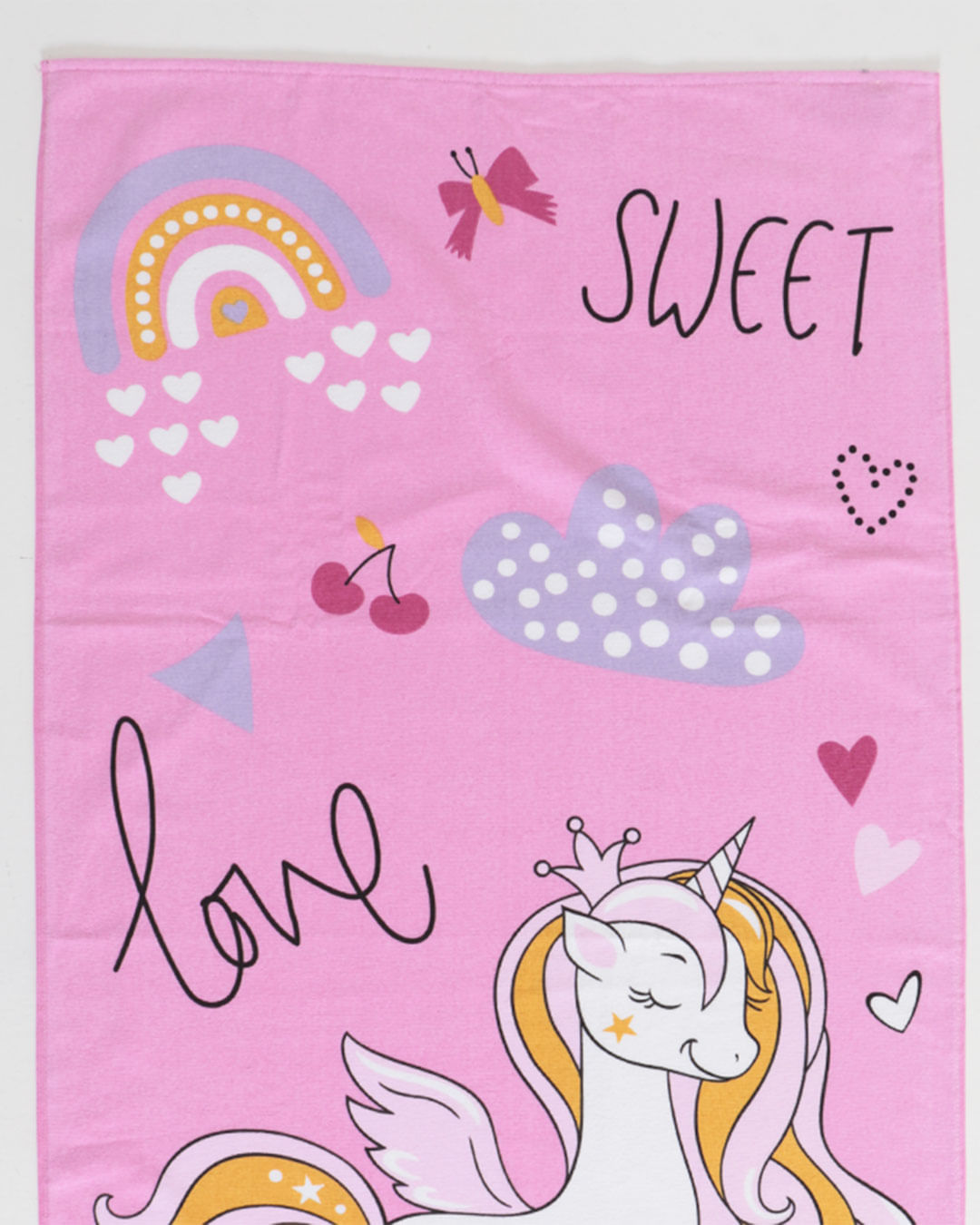 Toalha-Bh-Veludo-70x140-Unicornio-S---Rosa-Claro