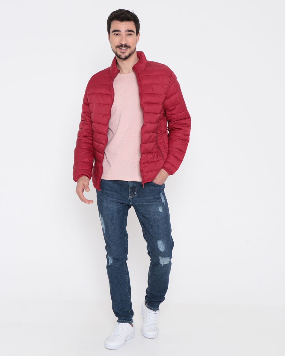 Jaqueta-Puffer-7w22m128-Ver-Pgg---Vermelho-Floral