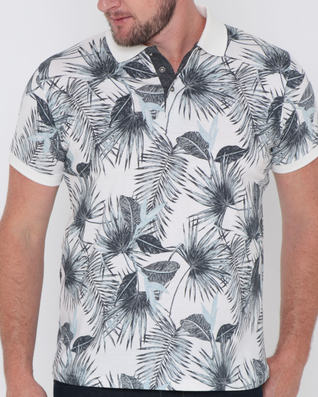 Polo-Trc324-Folhas-Offwhite-Pgg---Off-White