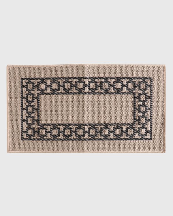 Tapete 50cmx 90cm Eco Nature Geométrico Off White UN