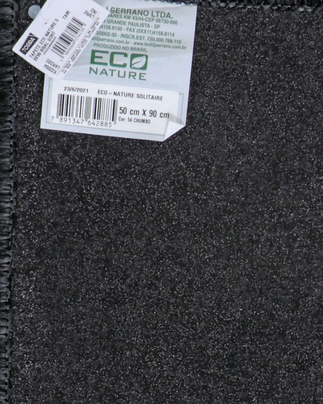 Tapete-Eco-Nature-50x90-Sisal-Sort---Preto-Outros