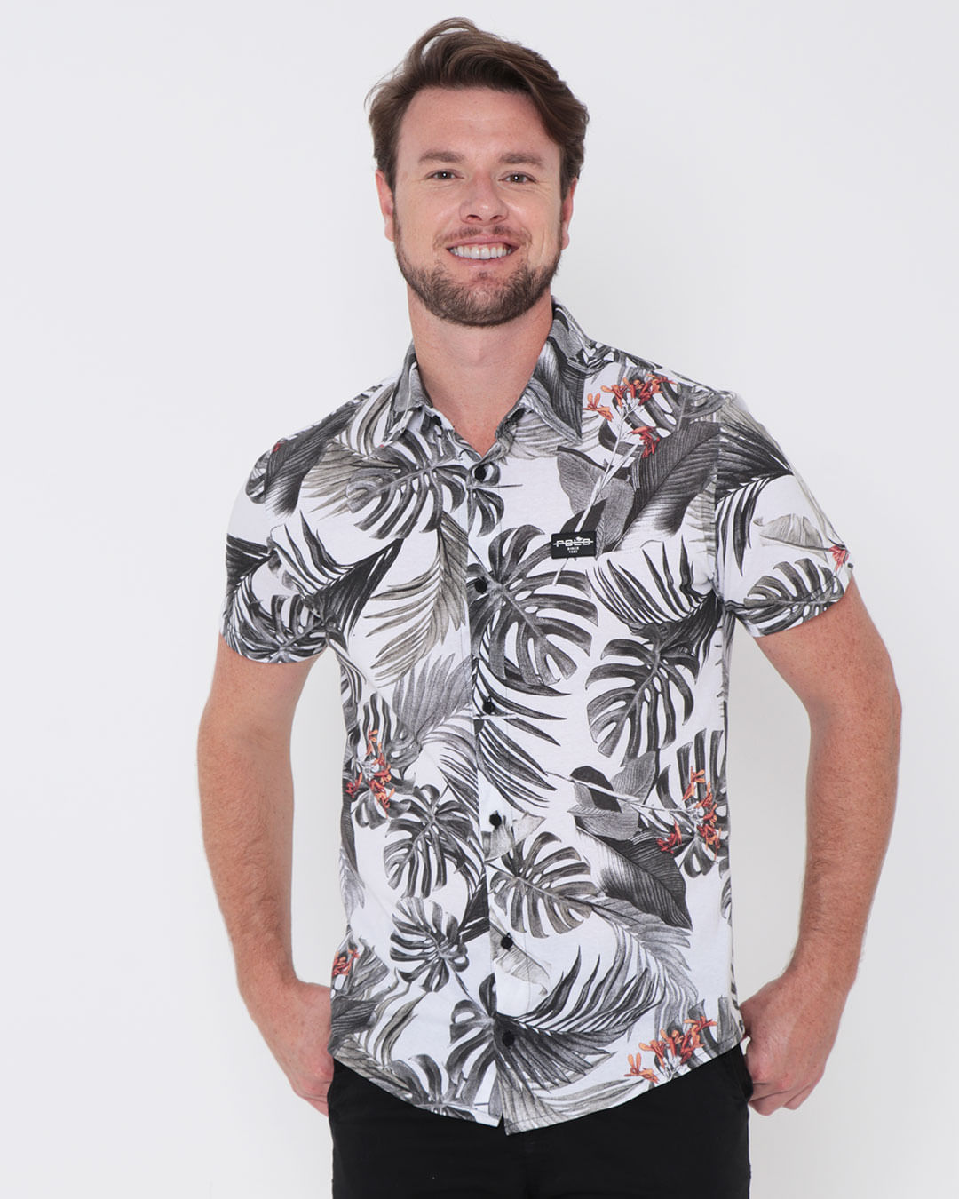 Camisa-Mc-26685cmc-Folhas-Bco-Pgg---Branco-Floral