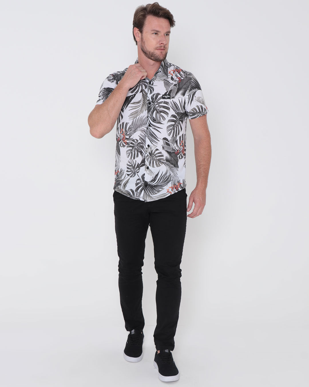 Camisa-Mc-26685cmc-Folhas-Bco-Pgg---Branco-Floral