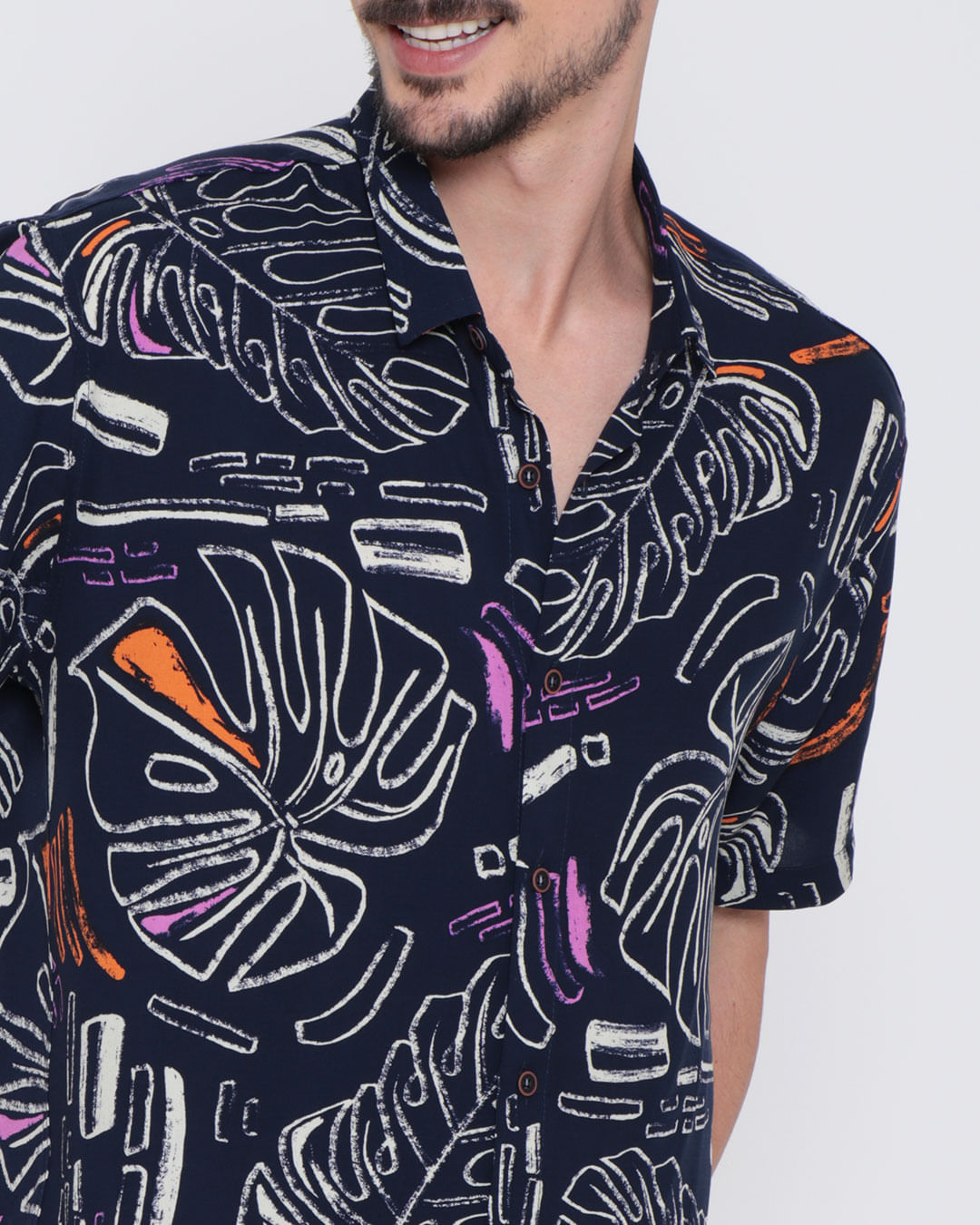 Camisa-Viscose-5023050-Urbano---Marinho-Floral