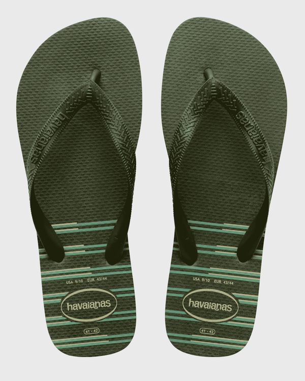 Chinelo Havaianas Masculino Top Basic Verde 39/40