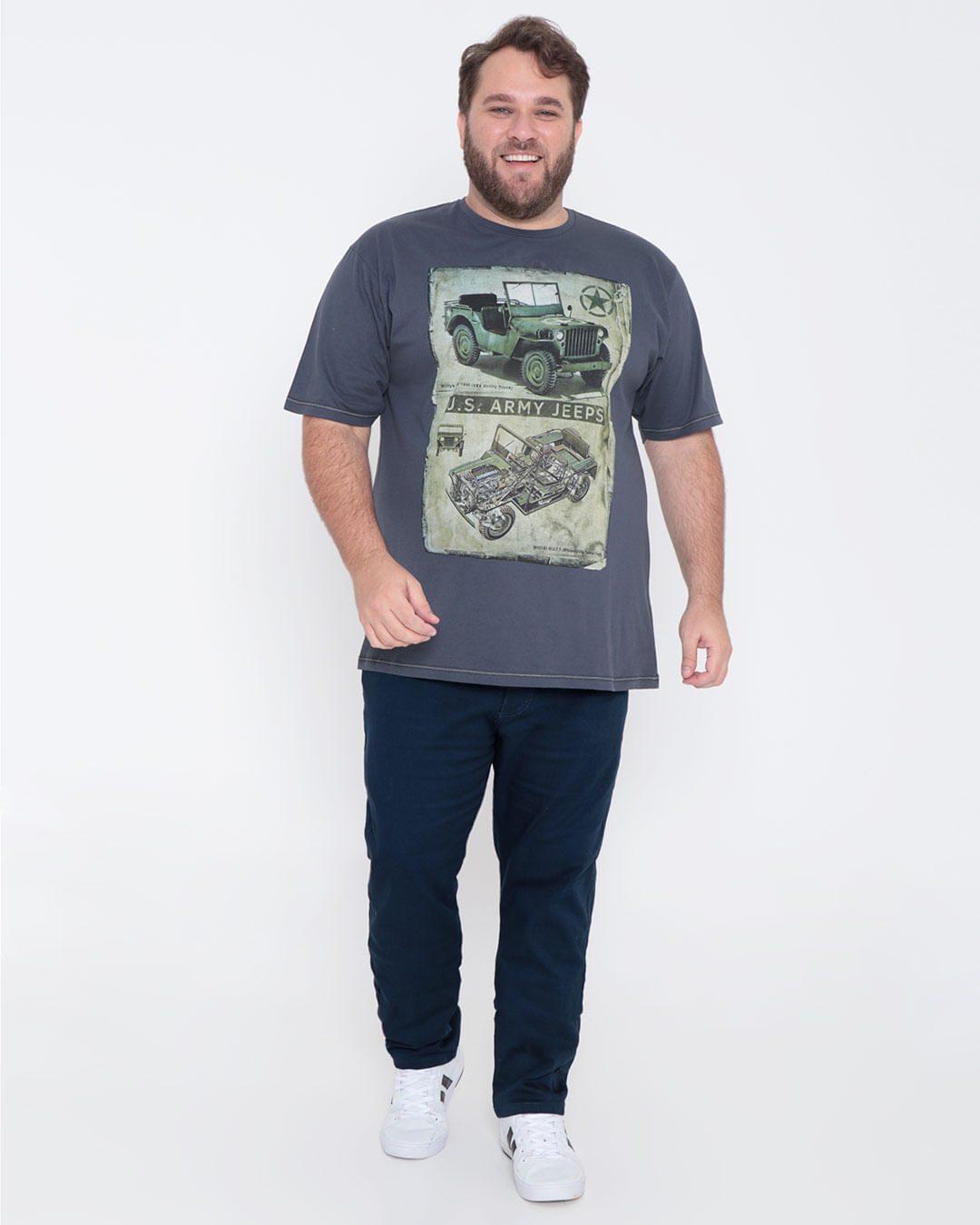 Camiseta-Tor-30459plus-Jeep-Chumbo-Plus---Cinza-Escuro