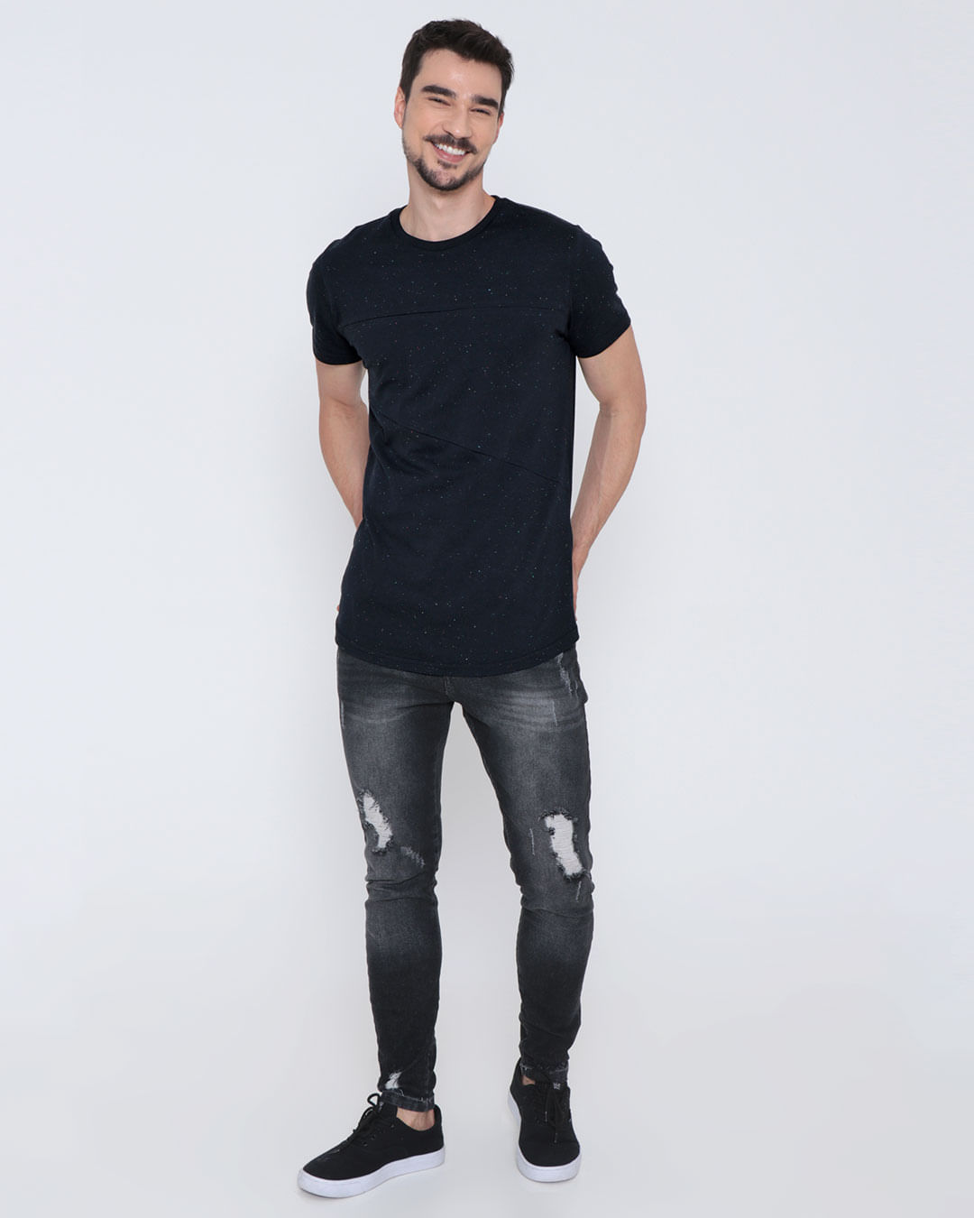 Camiseta-Botone-Colorida-Zipper-50000015---Preto