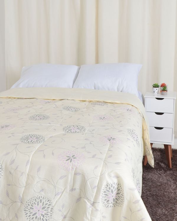 Edredom Queen Soft Touch 170 Fios Arte E Cazza Amarelo UN