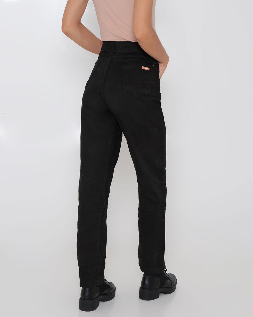 Calca-141262-Srj-Bordado-Fem-Ad---Black-Jeans-Escuro