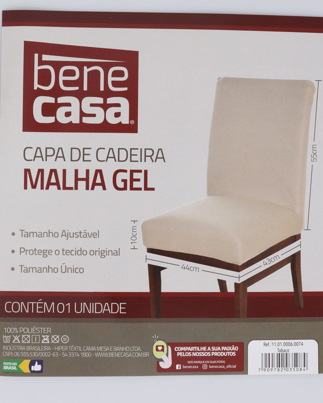 Capa-De-Cadeira-Ht-Malha-Gel-Marrom---Marrom-Escuro