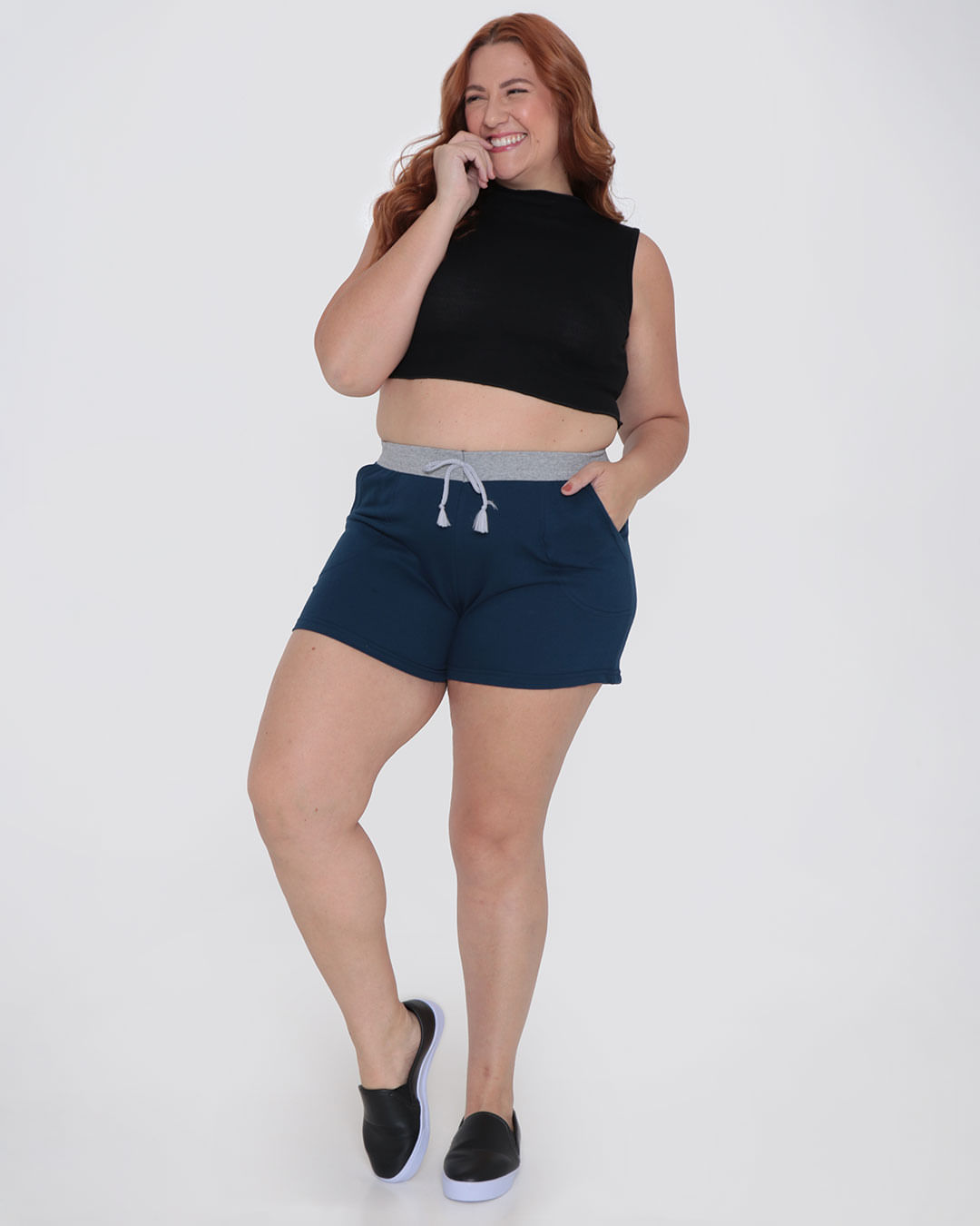 Shorts-1740-Moletinho-Liso---Marinho