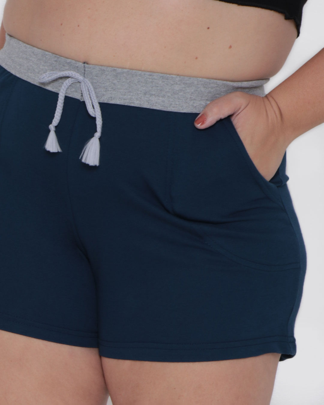 Shorts-1740-Moletinho-Liso---Marinho
