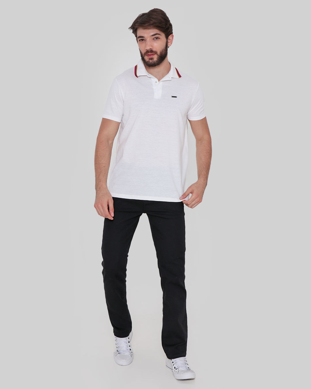 Polo-Tt544-Del-Gola-Branco-Pgg---Branco