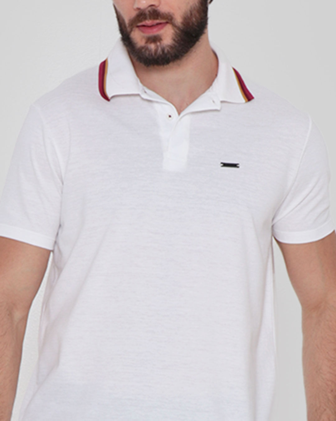 Polo-Tt544-Del-Gola-Branco-Pgg---Branco