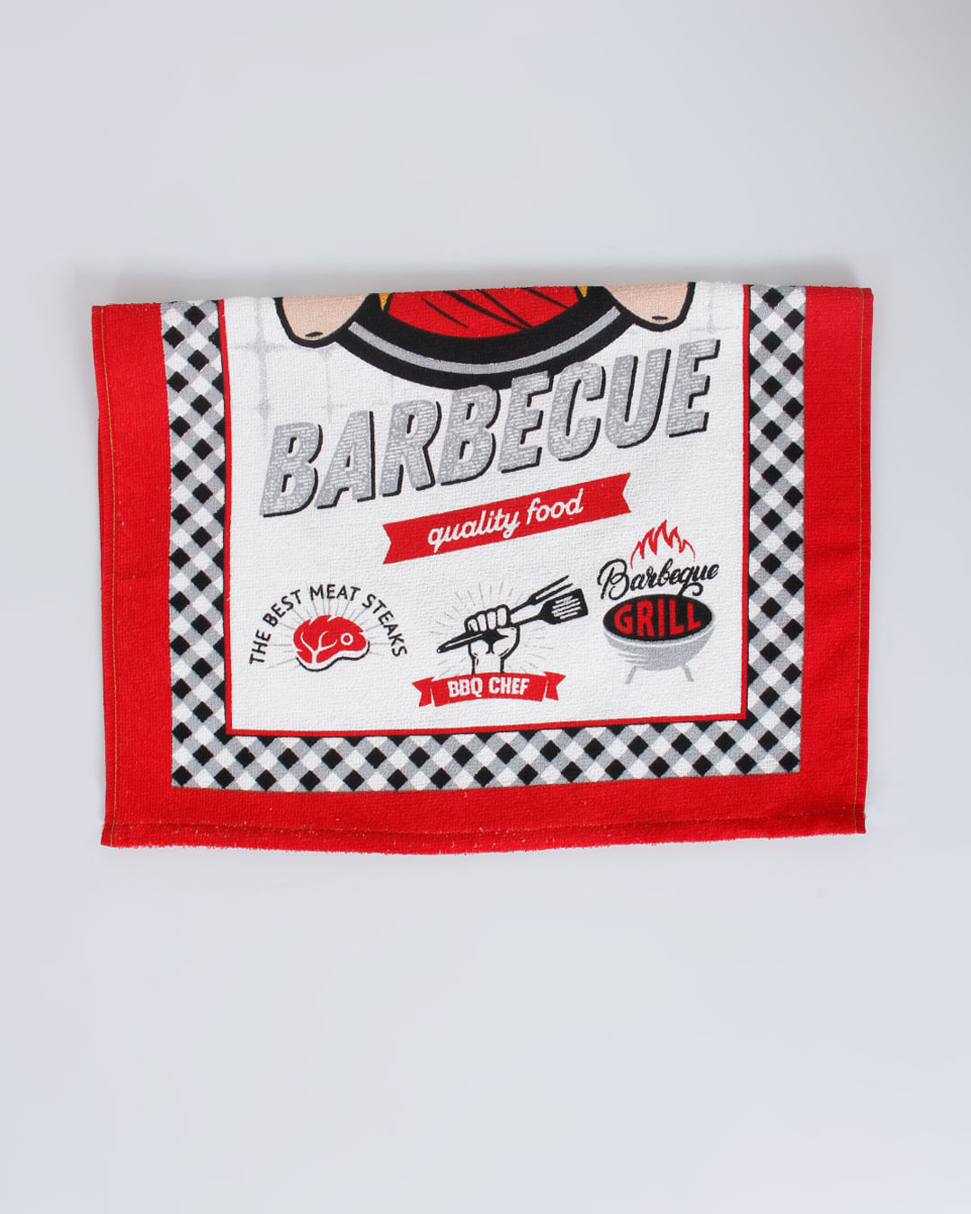 Pano-De-Copa-45x65-Prata-Churrasco---Vermelho-Medio