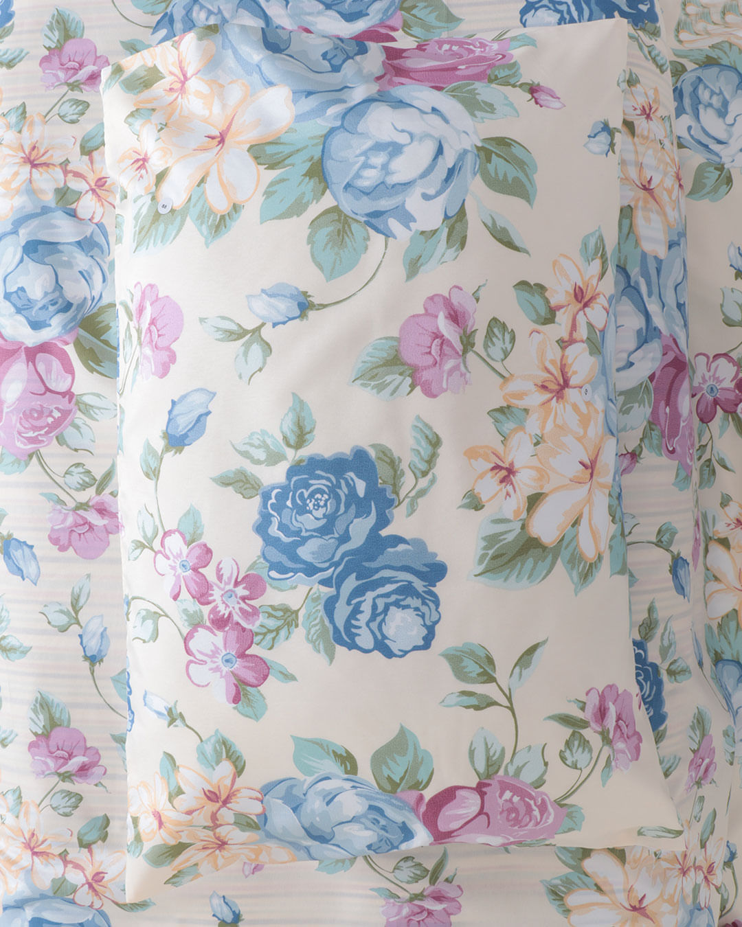 Jogo-De-Cama-Solteiro-Caprice---3-Pecas---Off-White-Floral
