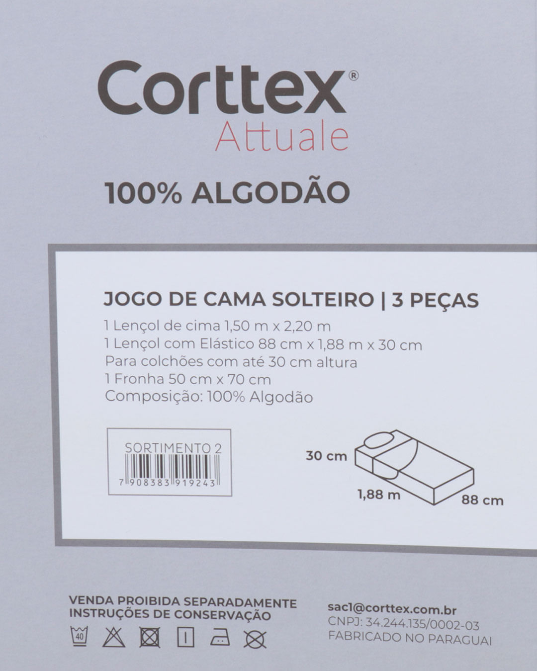 Jg-De-Cama-Attuale-150-Fios-Solt---Bege-Outros