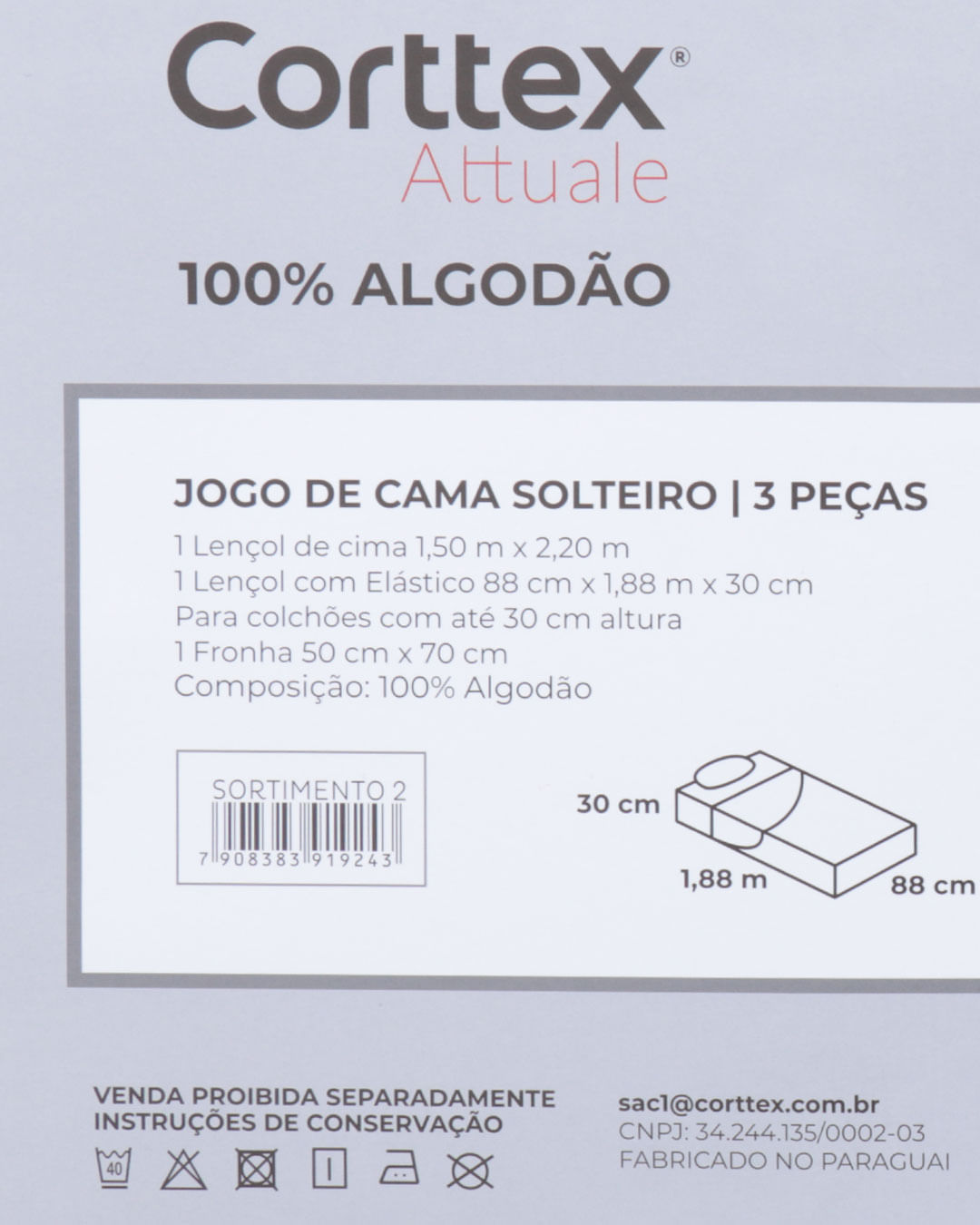 Jg-De-Cama-Attuale-150-Fios-Solt---Branco-Outros