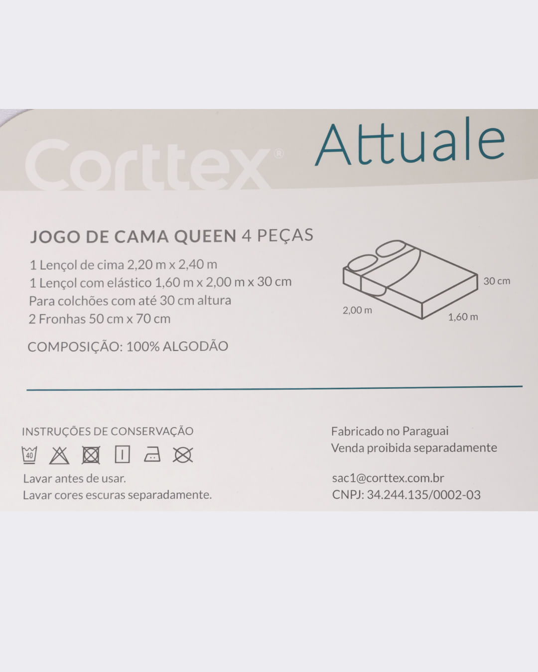 Jg-De-Cama-Attuale-150-Fios-Queen---Bege-Floral