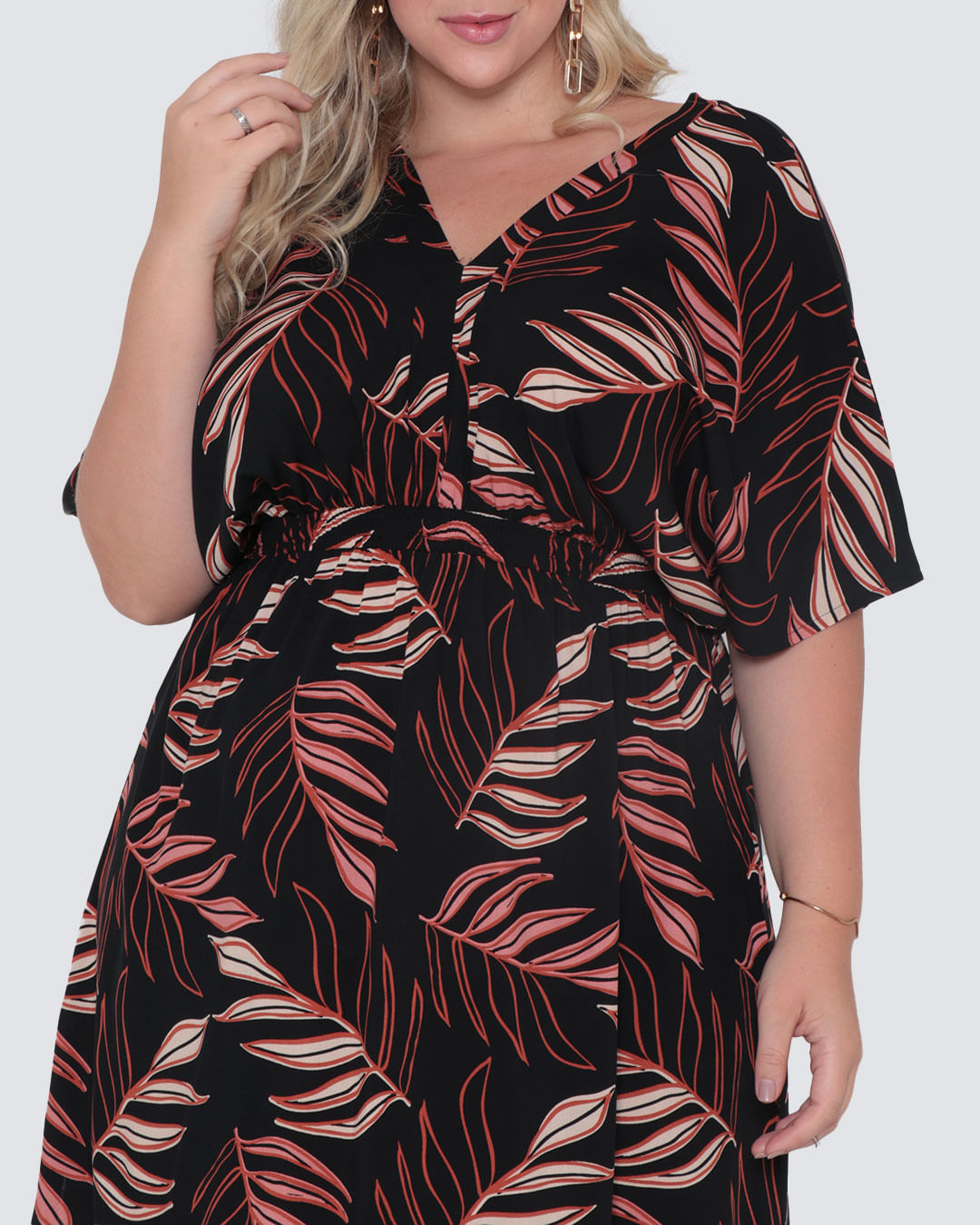 Vestido-8560pe-Longo-Mg-Morcego---Preto-Floral