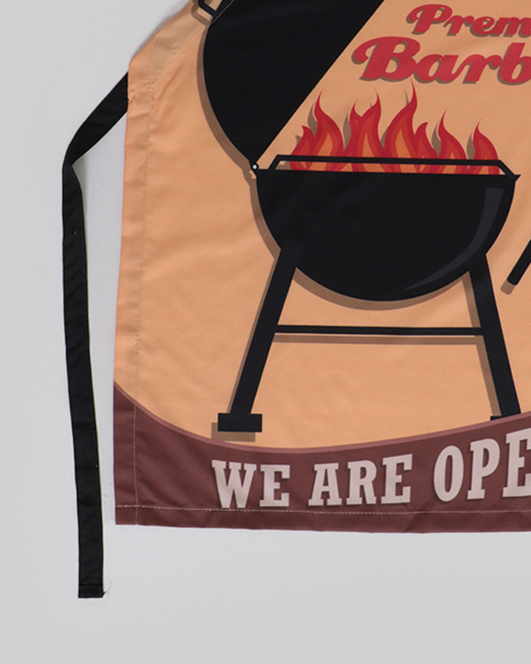 Avental-Veludo-75x60cm-Estampado---Laranja-Claro