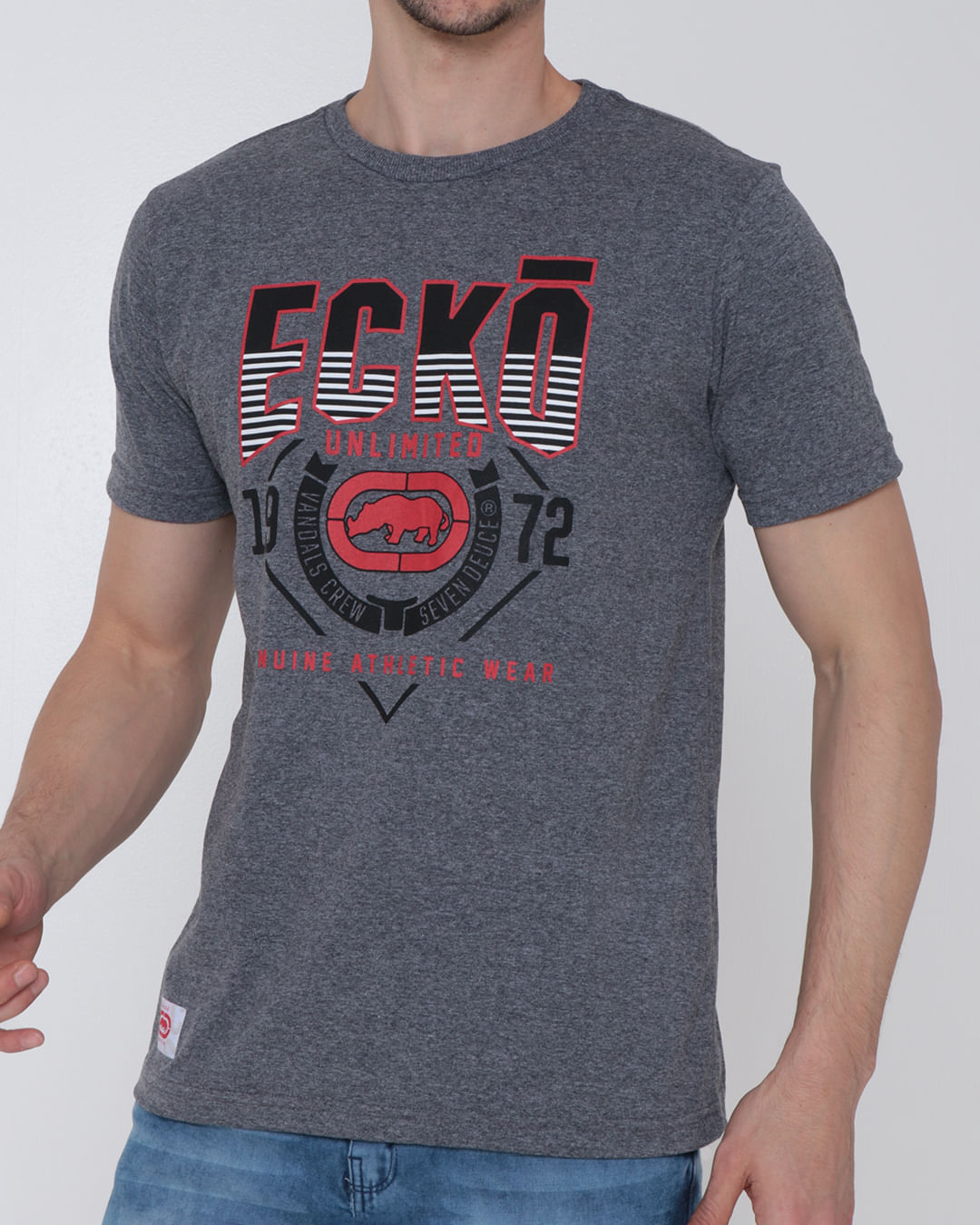 Camiseta-Ecko-U956a-Grafite-Pgg---Cinza-Medio