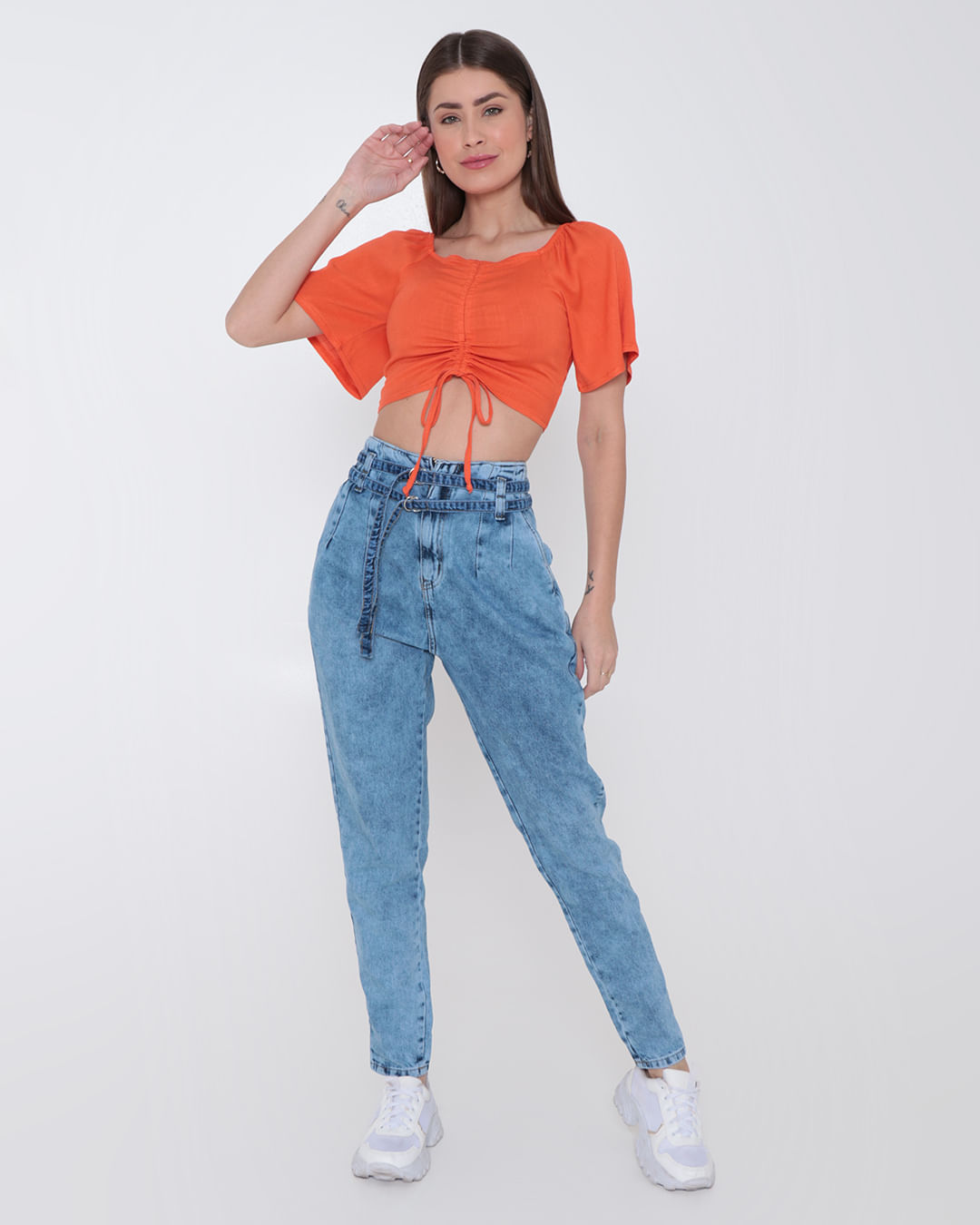 Blusa-Mc-Tc-Slub--2654---Laranja-Medio